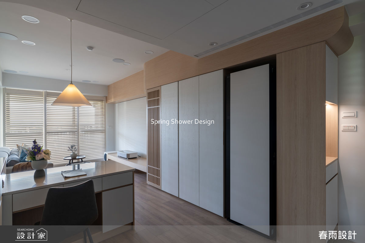 新成屋(5年以下)＿現代風玄關餐廳案例圖片＿春雨設計＿春雨_332 台中心之所向之4