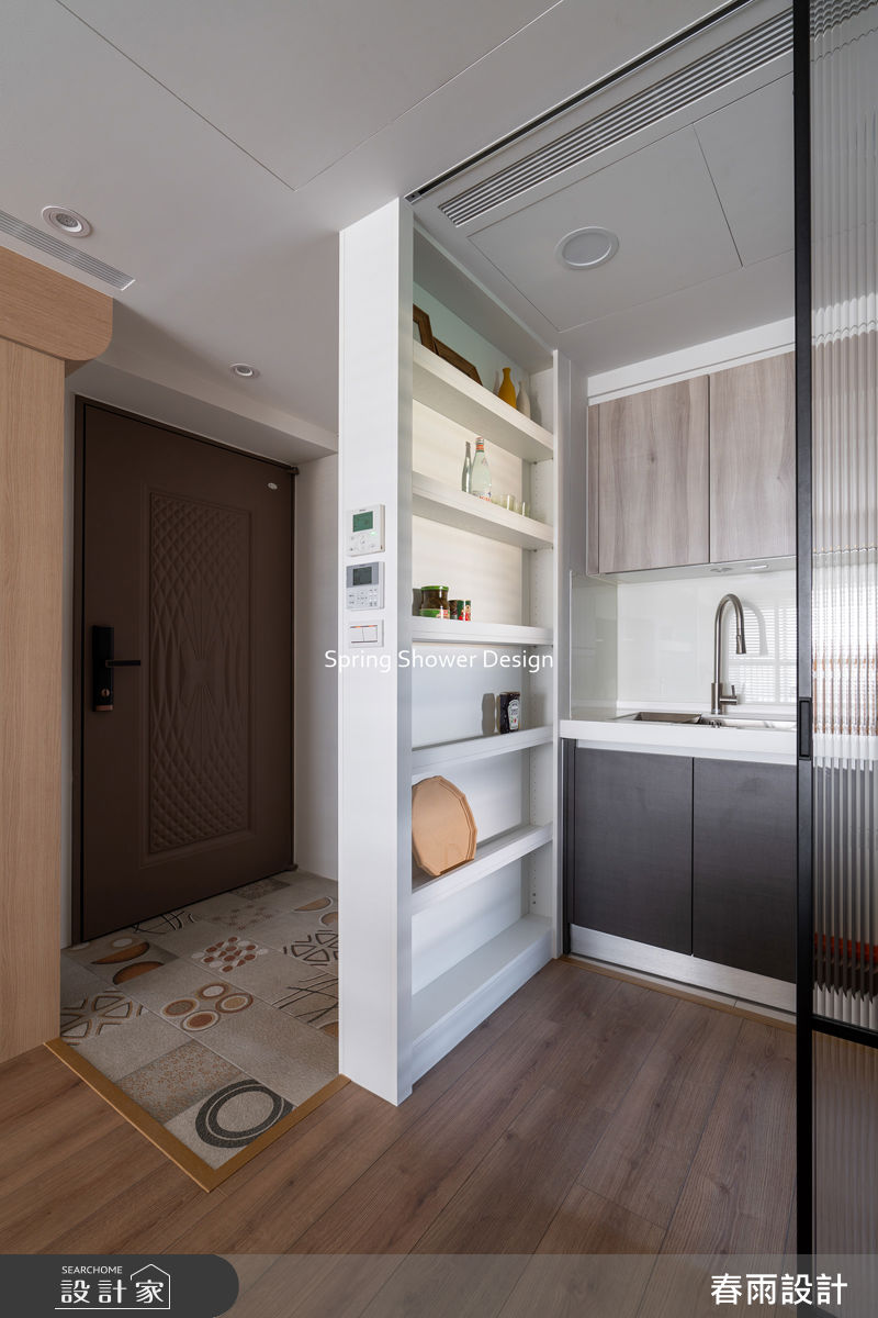 新成屋(5年以下)＿現代風玄關廚房案例圖片＿春雨設計＿春雨_332 台中心之所向之16