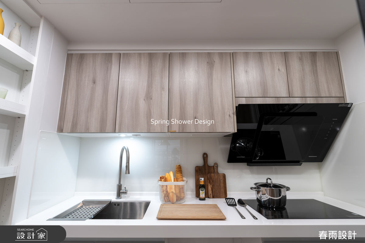 新成屋(5年以下)＿現代風廚房案例圖片＿春雨設計＿春雨_332 台中心之所向之18