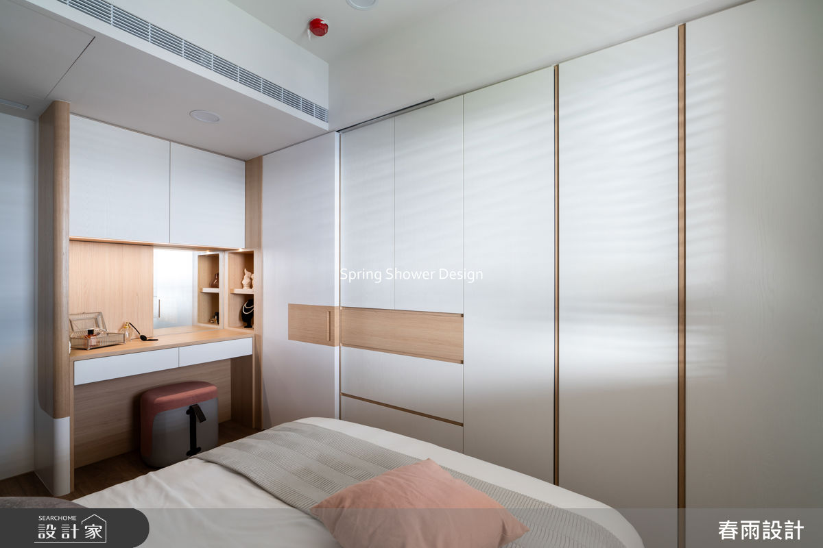 新成屋(5年以下)＿現代風臥室案例圖片＿春雨設計＿春雨_332 台中心之所向之25