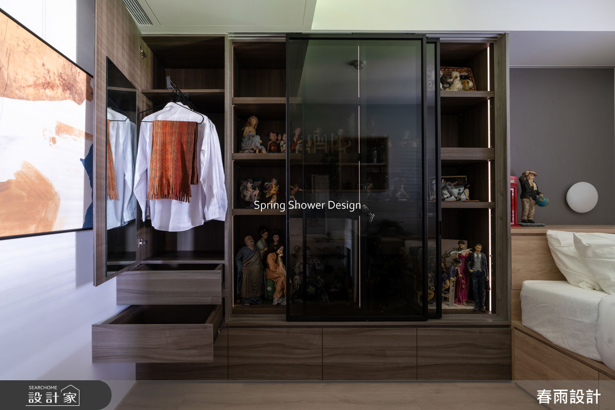 新成屋(5年以下)＿現代風臥室案例圖片＿春雨設計＿春雨_332 台中心之所向之33