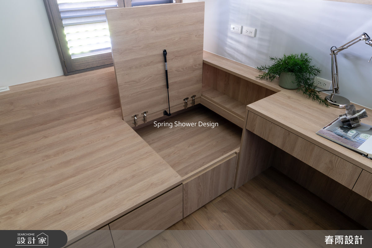 新成屋(5年以下)＿現代風臥室案例圖片＿春雨設計＿春雨_332 台中心之所向之37