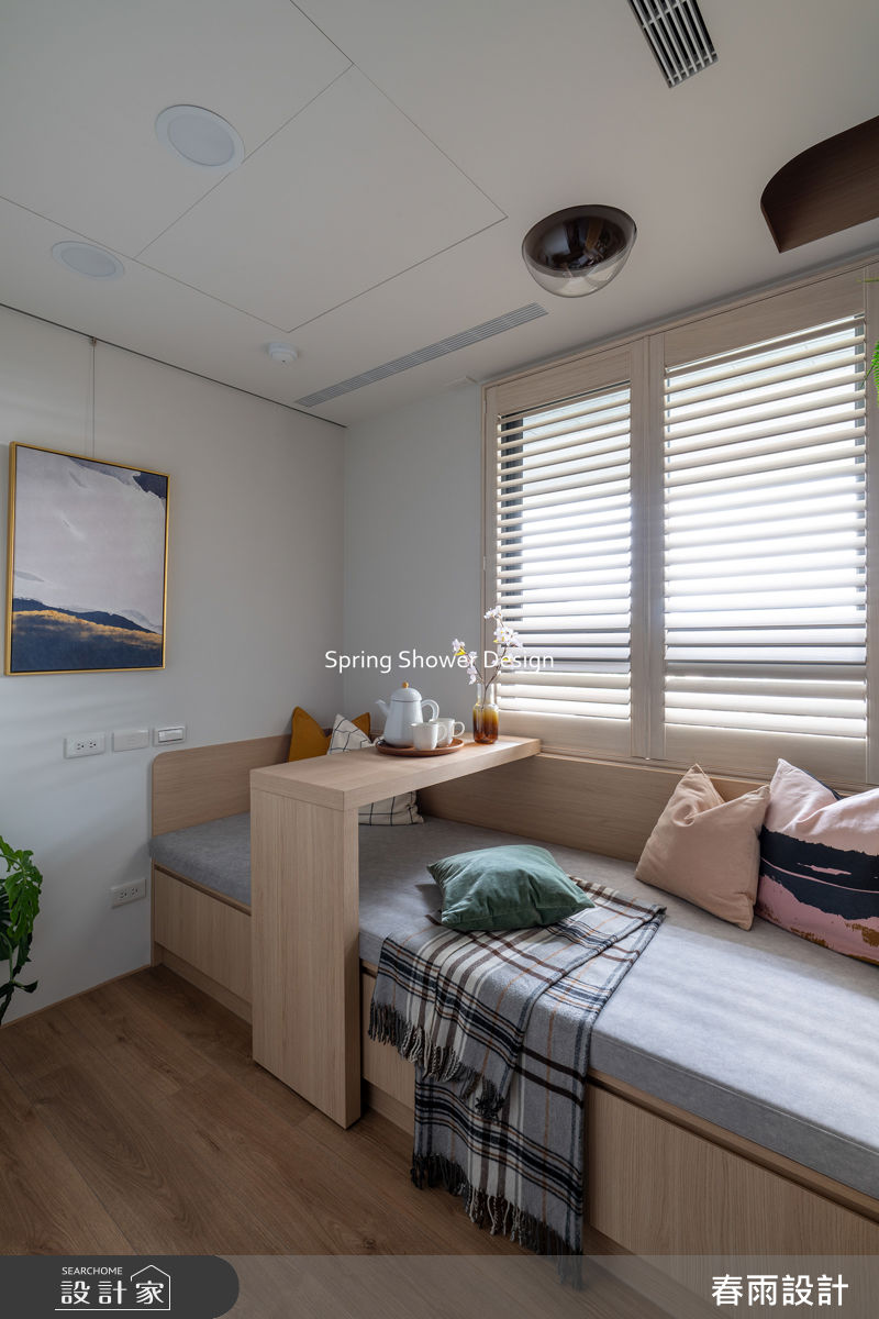 新成屋(5年以下)＿現代風臥室臥榻案例圖片＿春雨設計＿春雨_332 台中心之所向之39