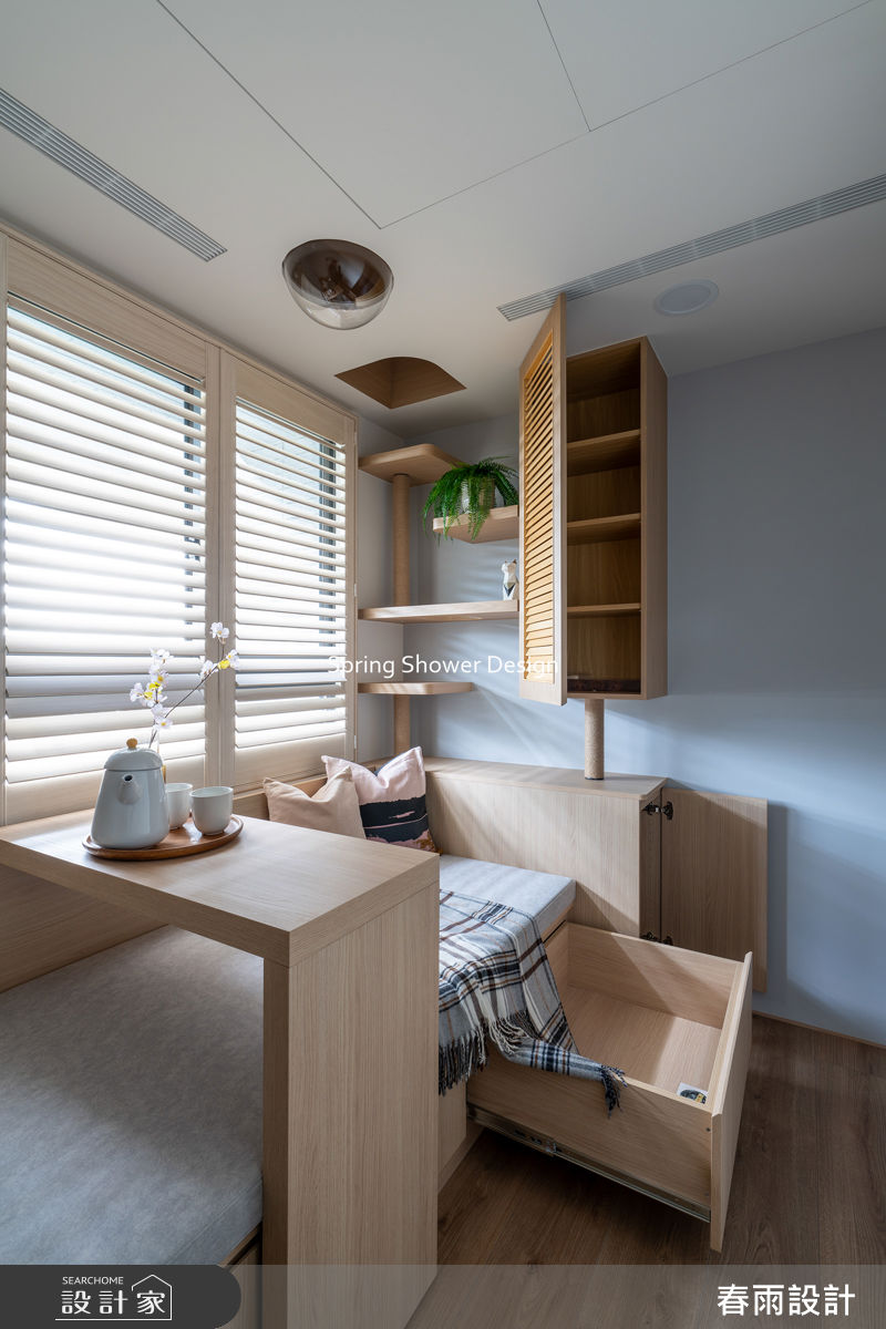新成屋(5年以下)＿現代風臥室臥榻案例圖片＿春雨設計＿春雨_332 台中心之所向之43