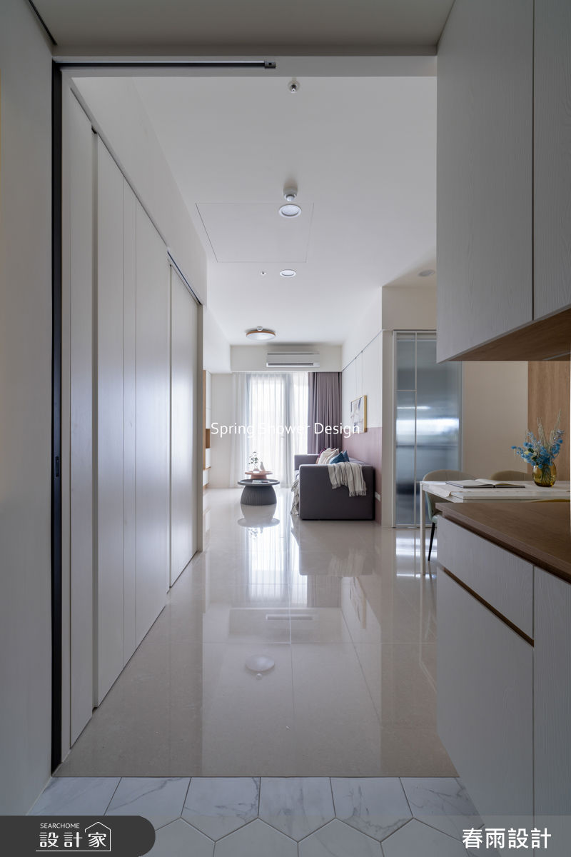 新成屋(5年以下)＿北歐風玄關案例圖片＿春雨設計＿春雨_333 信松廣場3之2