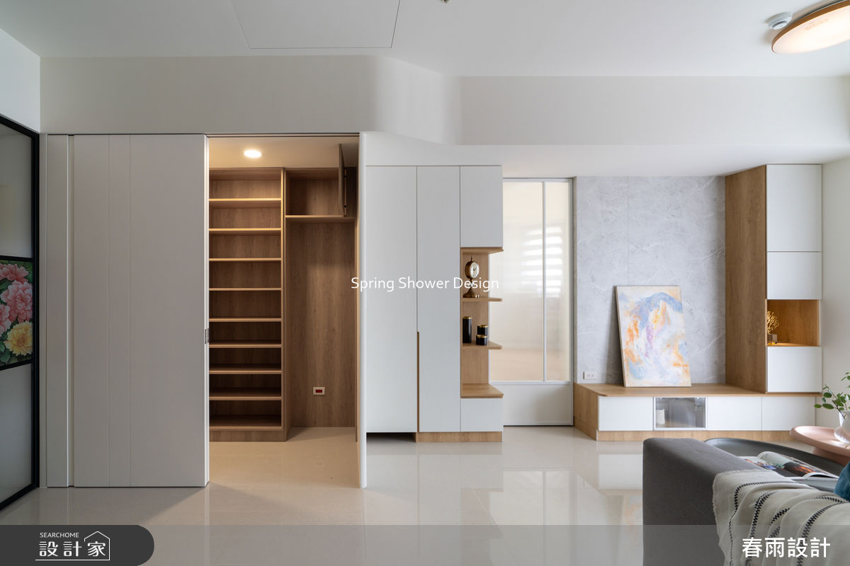 新成屋(5年以下)＿北歐風客廳儲藏室案例圖片＿春雨設計＿春雨_333 信松廣場3之8