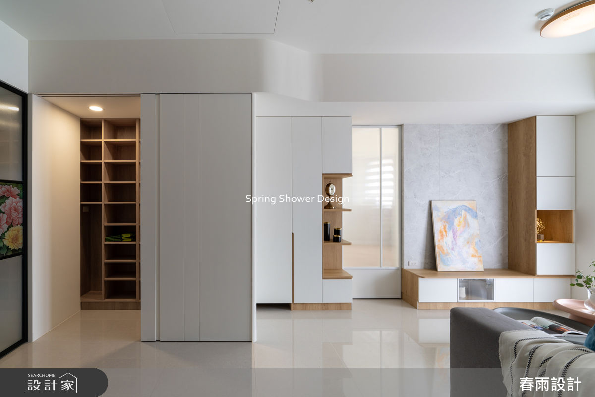 新成屋(5年以下)＿北歐風客廳儲藏室案例圖片＿春雨設計＿春雨_333 信松廣場3之9