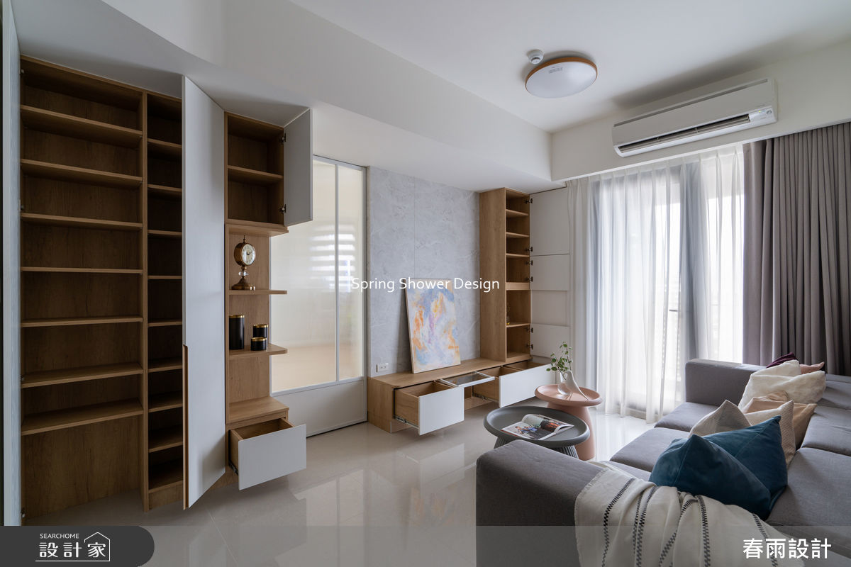 新成屋(5年以下)＿北歐風客廳案例圖片＿春雨設計＿春雨_333 信松廣場3之10