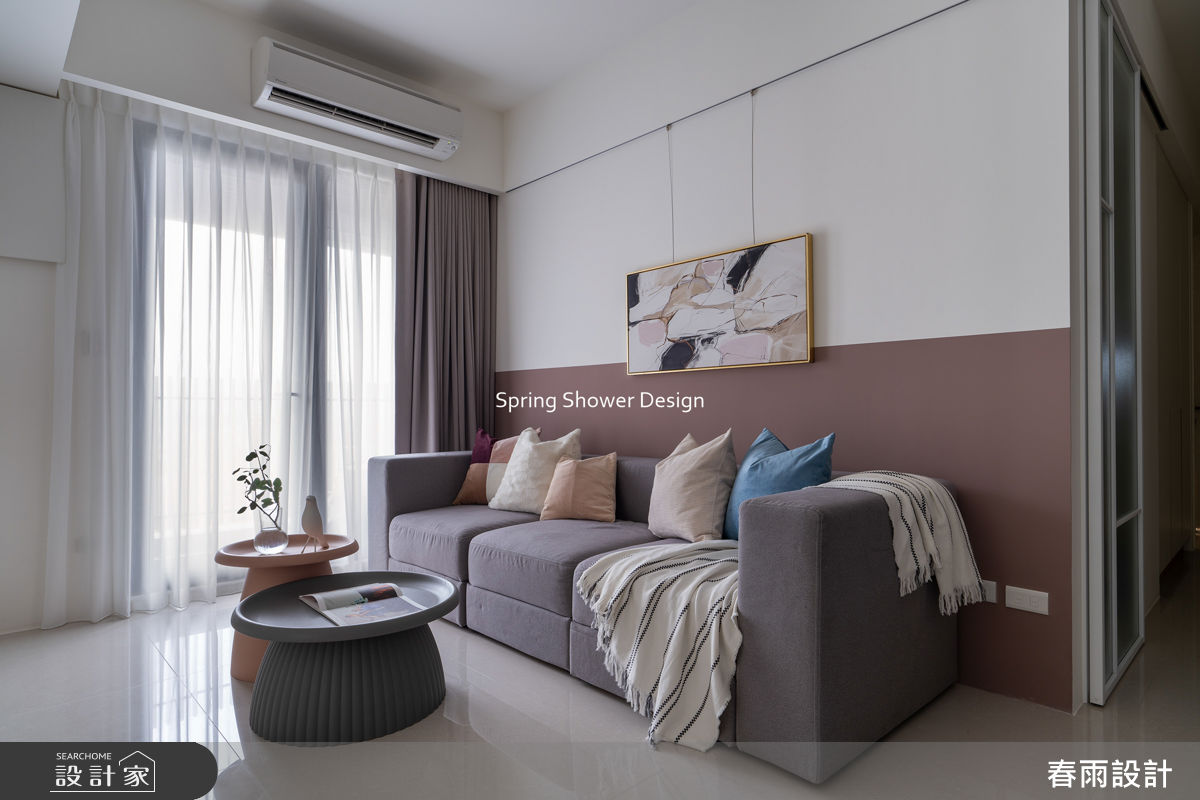 新成屋(5年以下)＿北歐風客廳案例圖片＿春雨設計＿春雨_333 信松廣場3之11