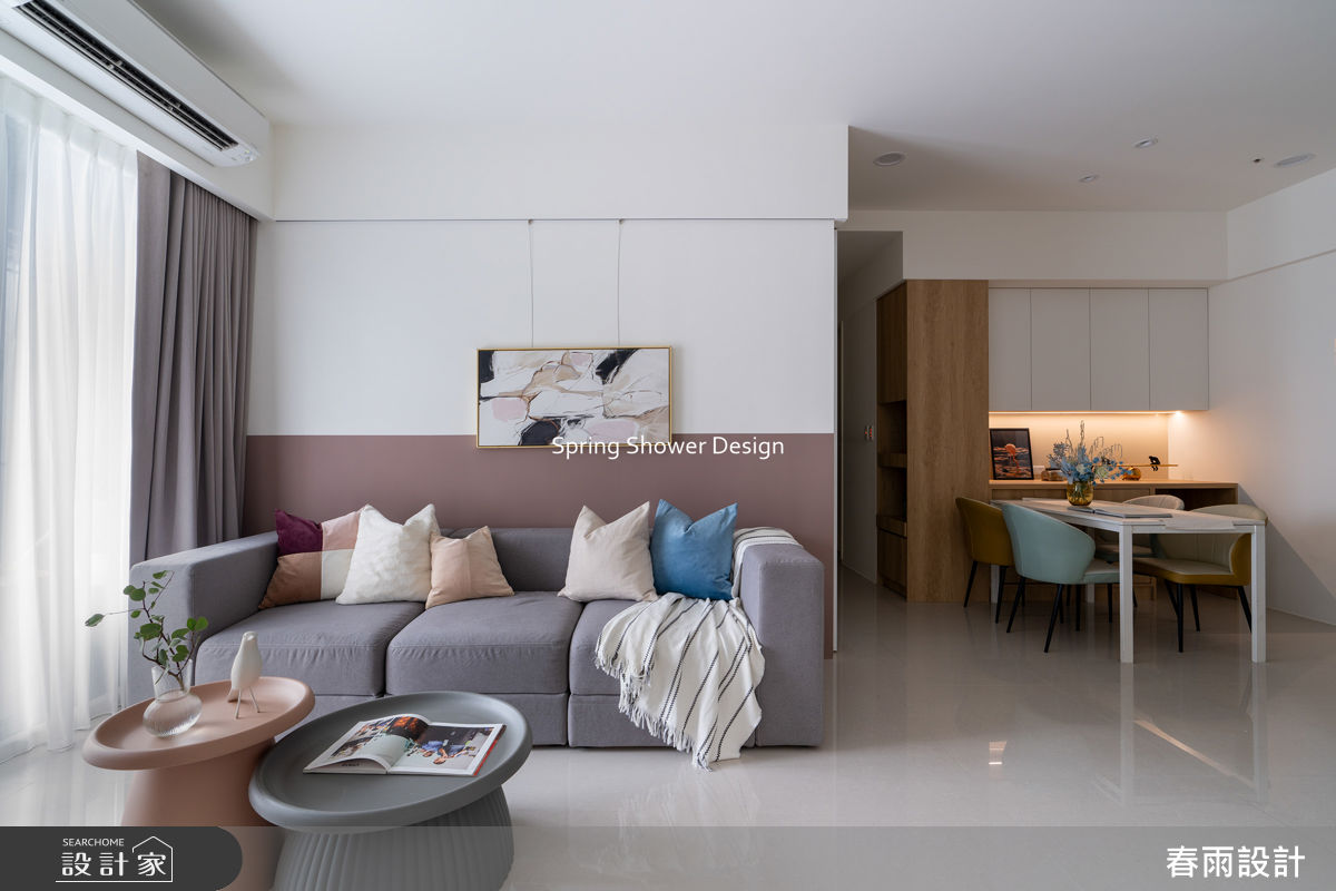 新成屋(5年以下)＿北歐風客廳餐廳案例圖片＿春雨設計＿春雨_333 信松廣場3之12