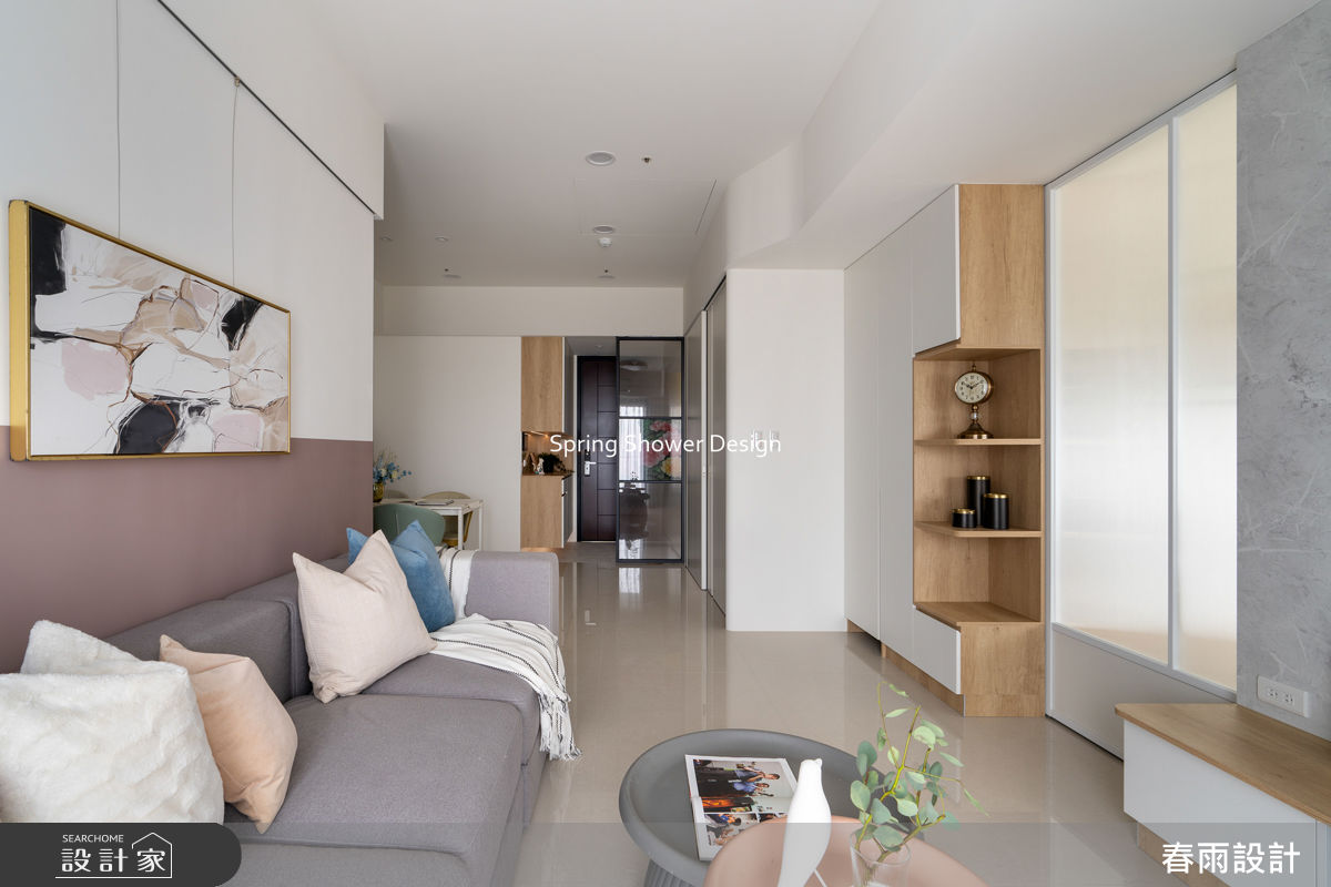 新成屋(5年以下)＿北歐風客廳案例圖片＿春雨設計＿春雨_333 信松廣場3之13