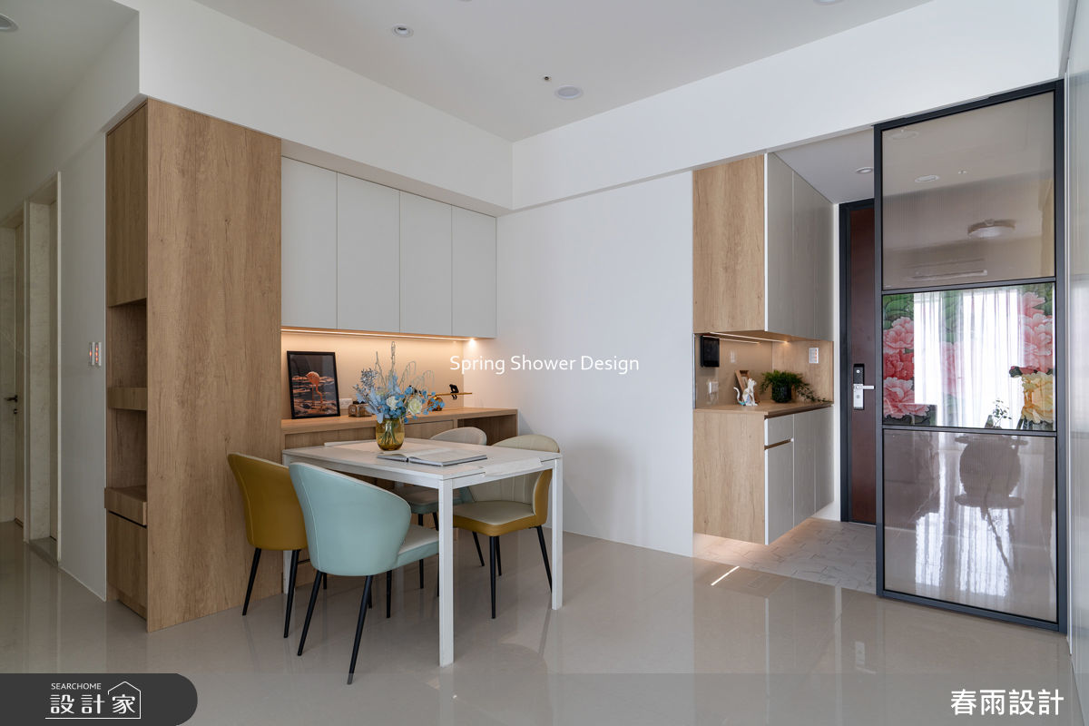 新成屋(5年以下)＿北歐風玄關餐廳案例圖片＿春雨設計＿春雨_333 信松廣場3之16
