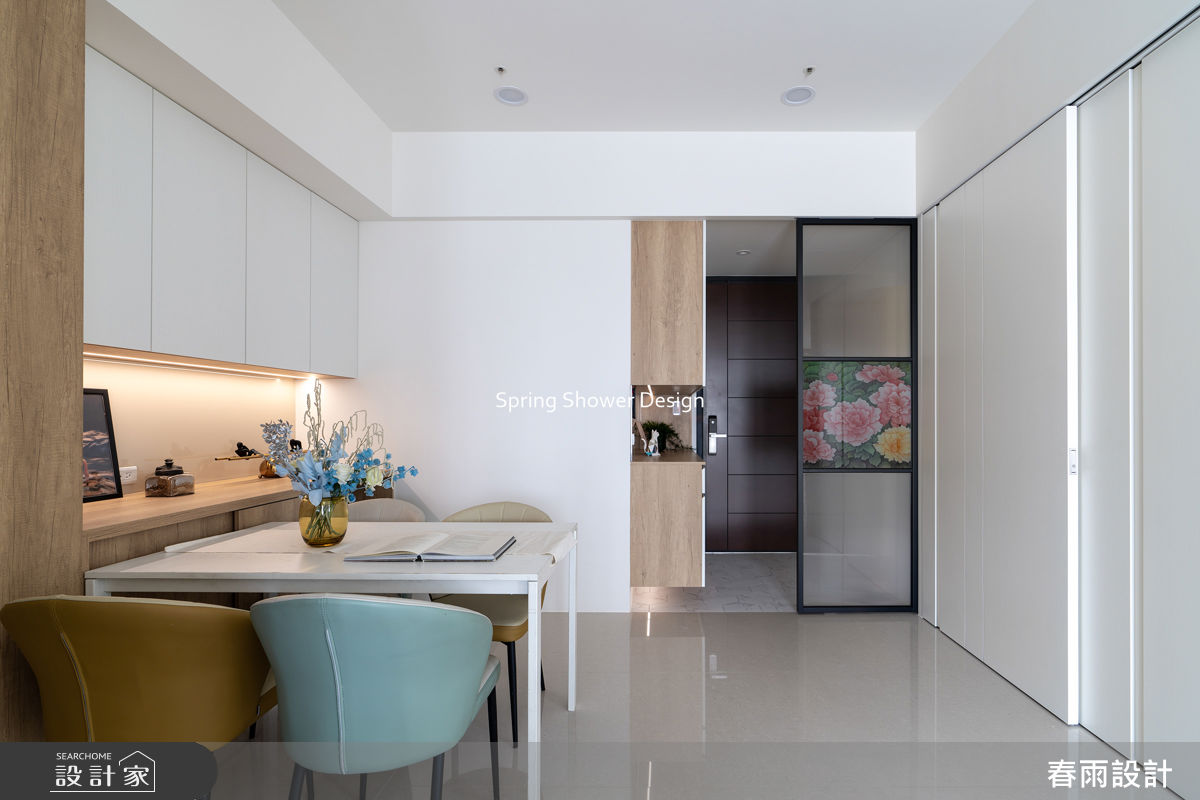 新成屋(5年以下)＿北歐風玄關餐廳案例圖片＿春雨設計＿春雨_333 信松廣場3之17