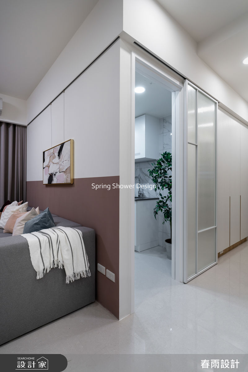 新成屋(5年以下)＿北歐風客廳廚房案例圖片＿春雨設計＿春雨_333 信松廣場3之26