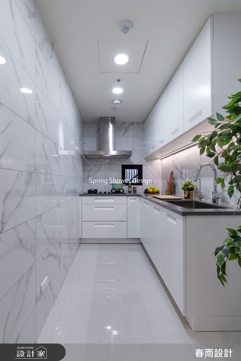 新成屋(5年以下)＿北歐風廚房案例圖片＿春雨設計＿春雨_333 信松廣場3之27