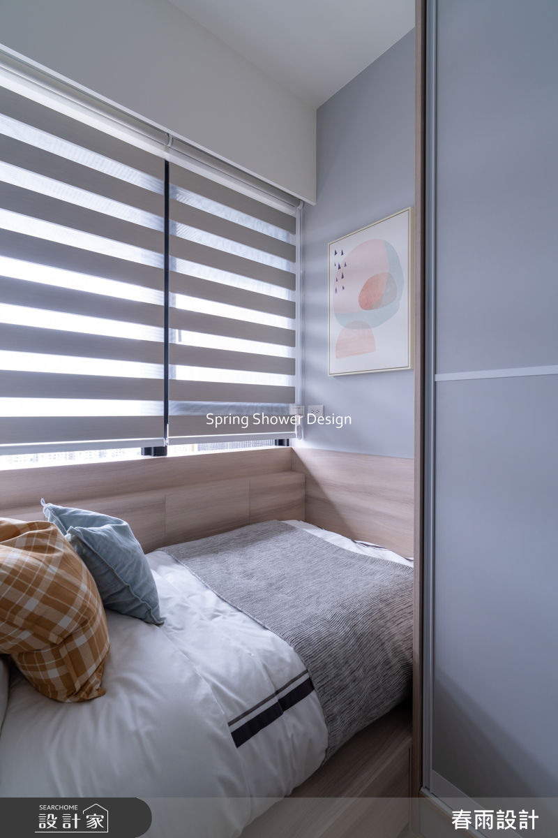 新成屋(5年以下)＿北歐風臥室案例圖片＿春雨設計＿春雨_333 信松廣場3之32