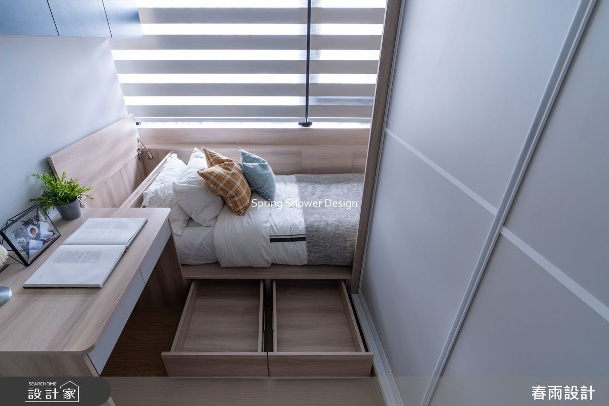 新成屋(5年以下)＿北歐風臥室案例圖片＿春雨設計＿春雨_333 信松廣場3之33