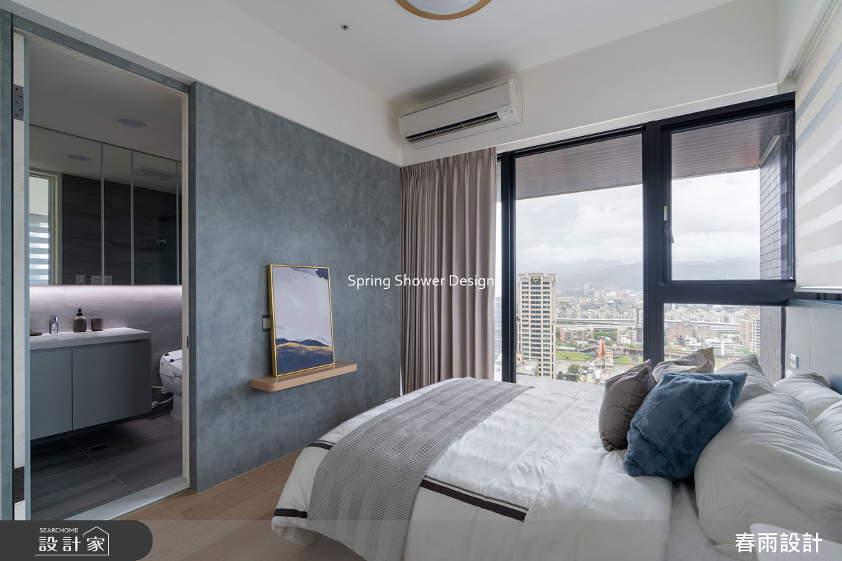 新成屋(5年以下)＿北歐風臥室浴室案例圖片＿春雨設計＿春雨_333 信松廣場3之47