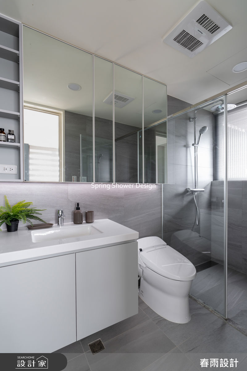 新成屋(5年以下)＿北歐風浴室案例圖片＿春雨設計＿春雨_333 信松廣場3之54