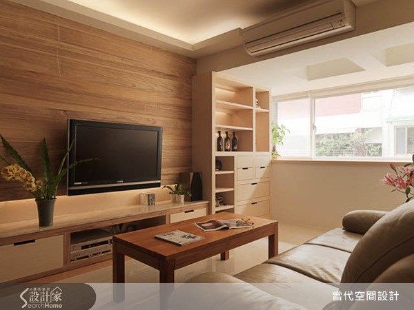 20坪老屋(16~30年)＿休閒風客廳案例圖片＿當代空間有限公司＿當代_10之2