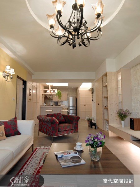20坪新成屋(5年以下)＿新古典客廳案例圖片＿當代空間有限公司＿當代_11之3