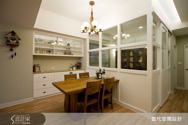 31坪新成屋(5年以下)＿美式風餐廳案例圖片＿當代空間有限公司＿當代_13之20
