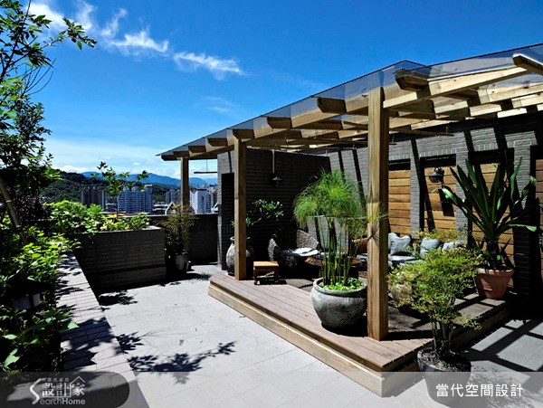 50坪新成屋(5年以下)＿休閒風庭院案例圖片＿當代空間有限公司＿當代_14之22
