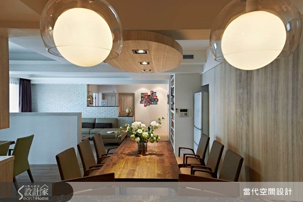 31坪新成屋(5年以下)＿北歐風餐廳案例圖片＿當代空間有限公司＿當代_15之20