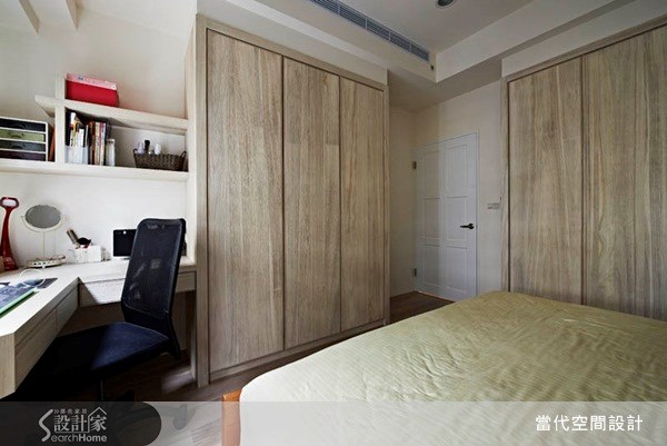 31坪新成屋(5年以下)＿北歐風臥室案例圖片＿當代空間有限公司＿當代_15之26