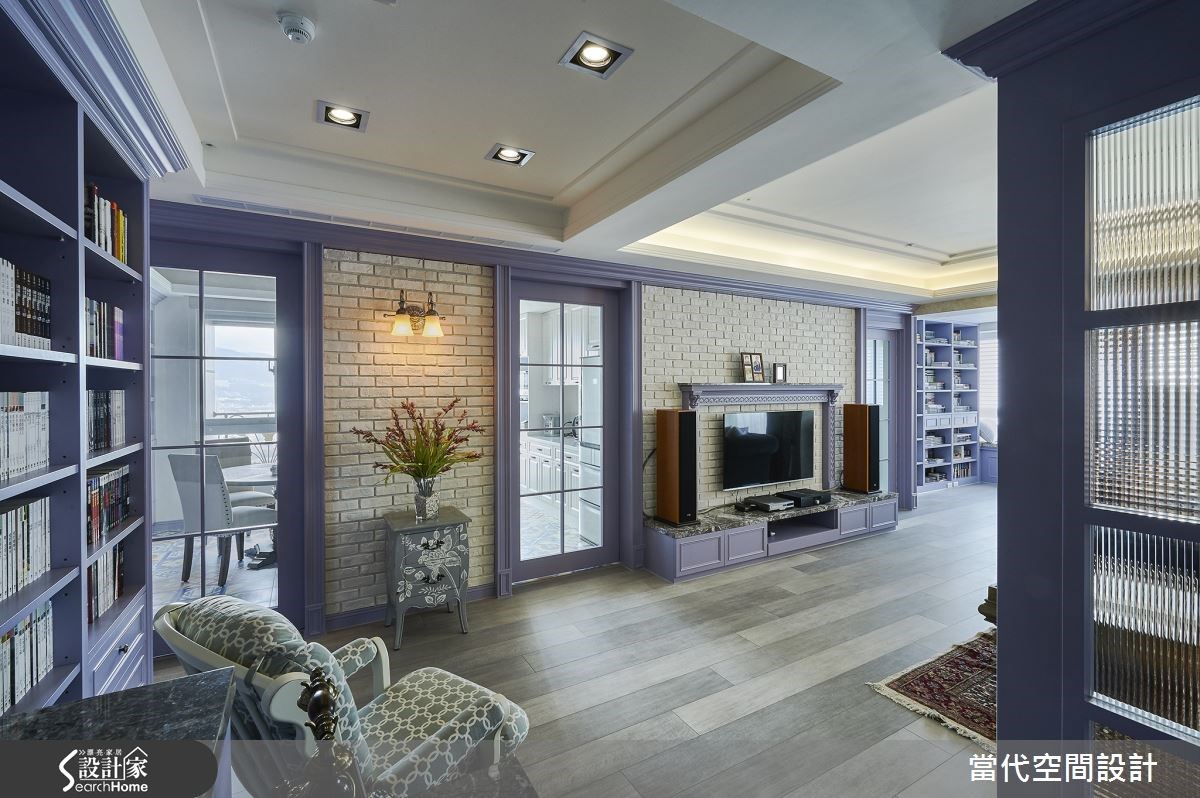 31坪新成屋(5年以下)＿鄉村風客廳案例圖片＿當代空間有限公司＿當代_18之7