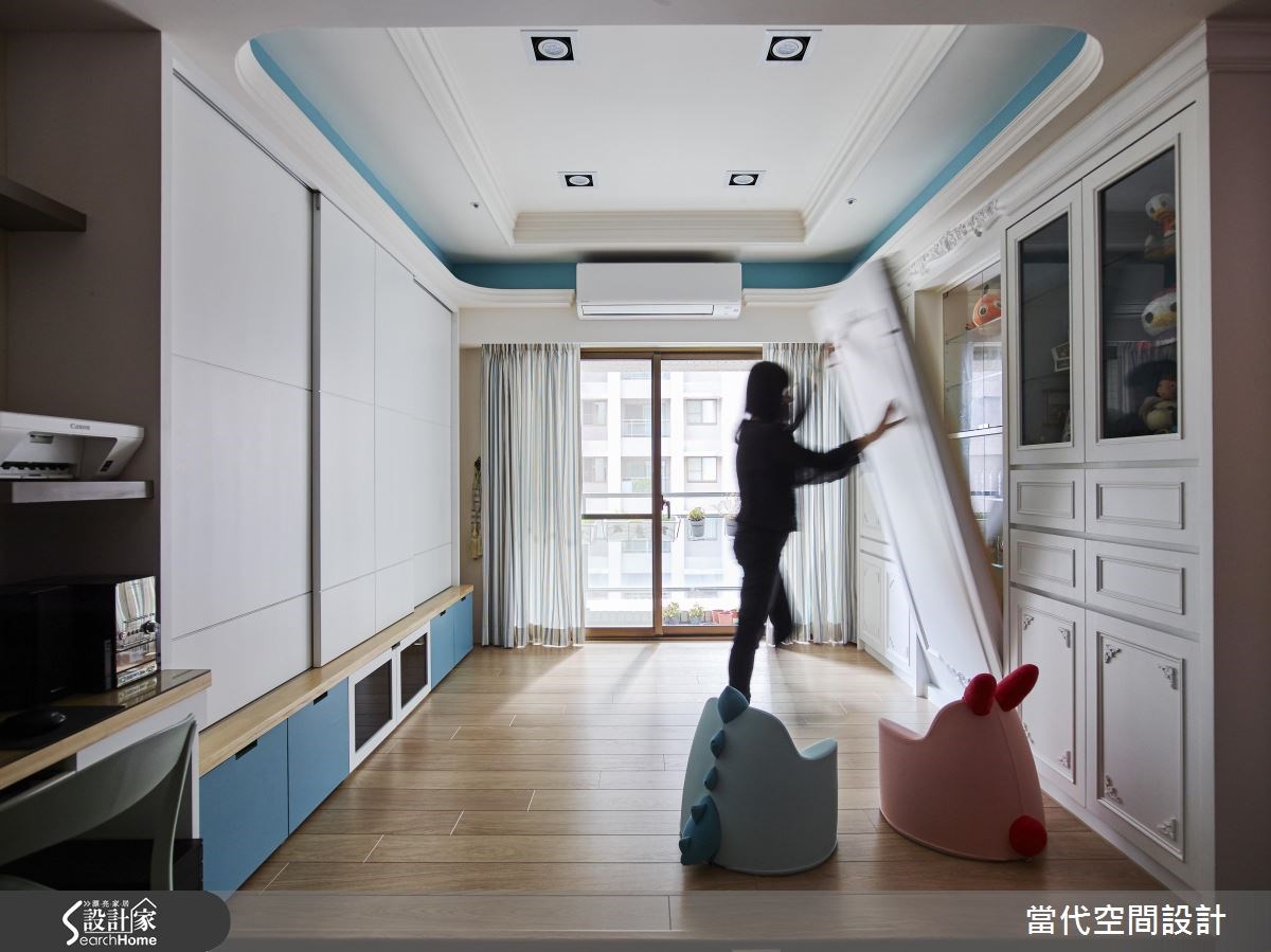 25坪中古屋(5~15年)＿美式風案例圖片＿當代空間有限公司＿當代_21之6