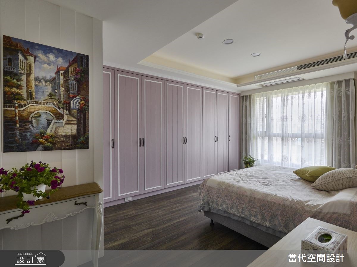 35坪新成屋(5年以下)＿鄉村風臥室案例圖片＿當代空間有限公司＿當代_23之13