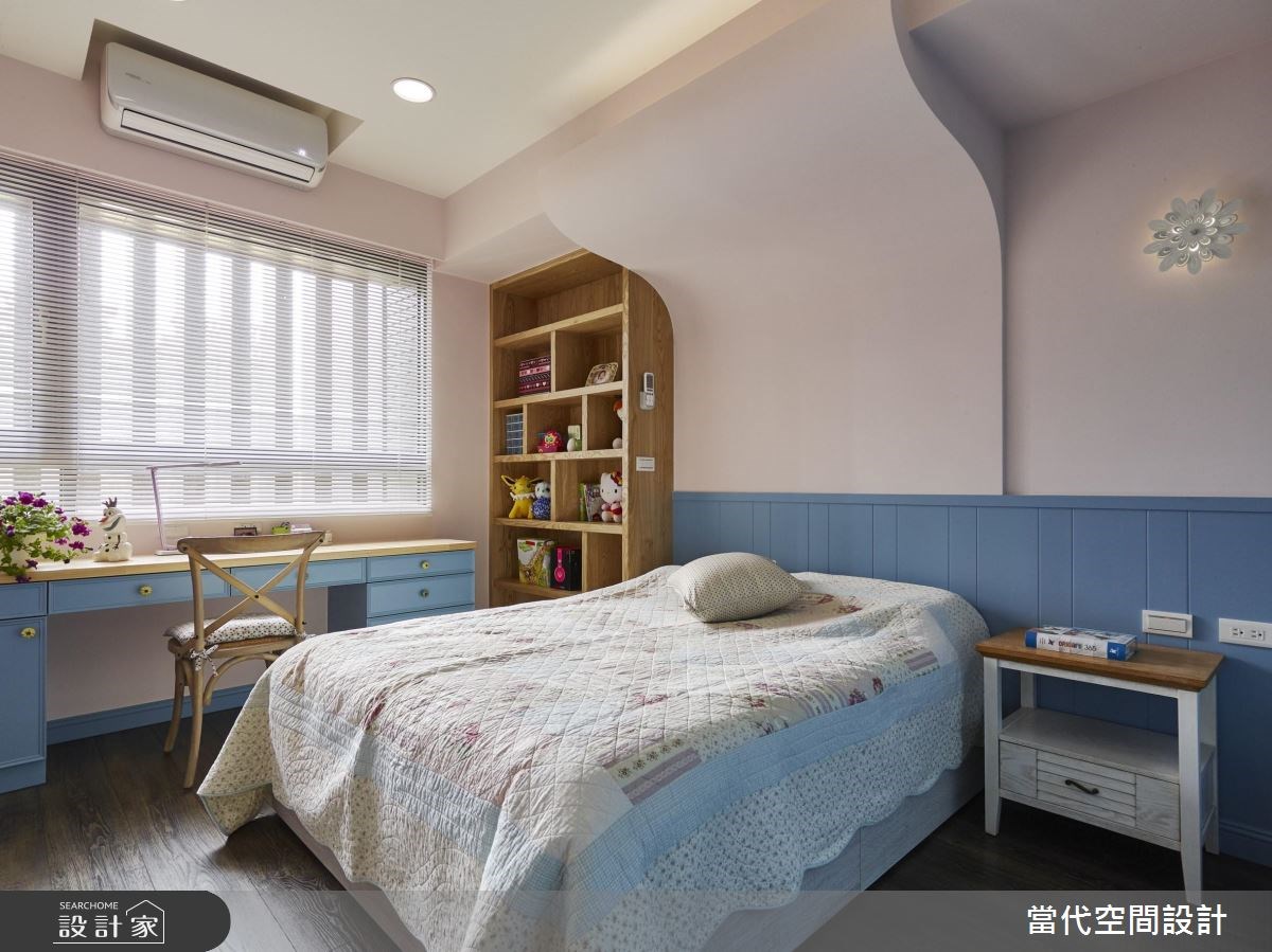 35坪新成屋(5年以下)＿鄉村風臥室案例圖片＿當代空間有限公司＿當代_23之18