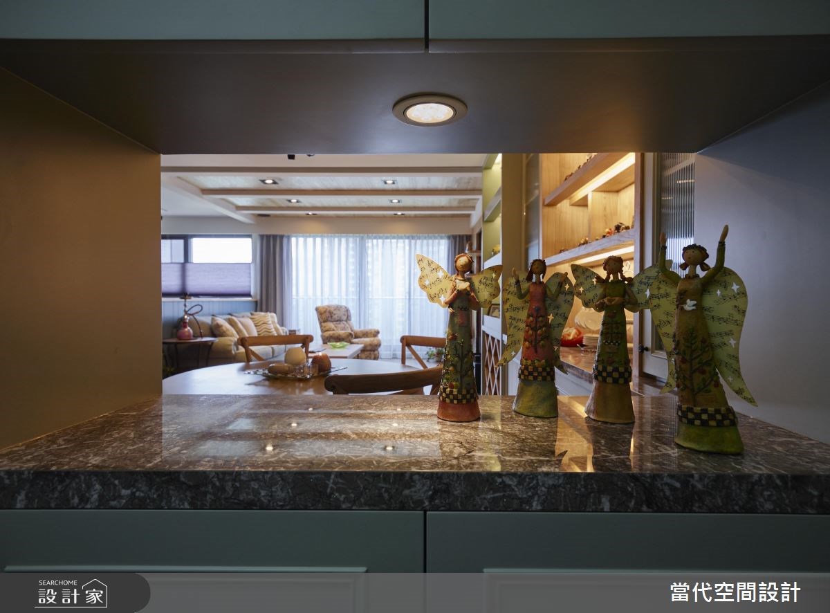 35坪新成屋(5年以下)＿鄉村風玄關案例圖片＿當代空間有限公司＿當代_23之2