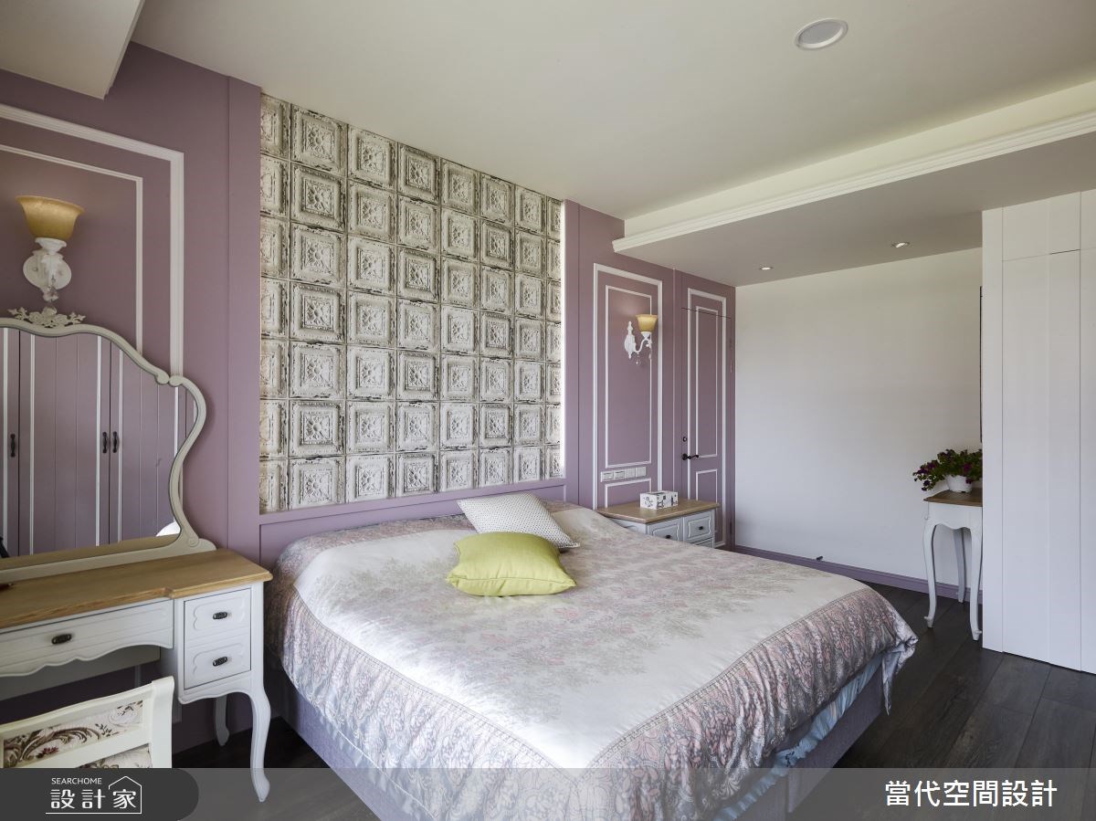 35坪新成屋(5年以下)＿鄉村風臥室案例圖片＿當代空間有限公司＿當代_23之16
