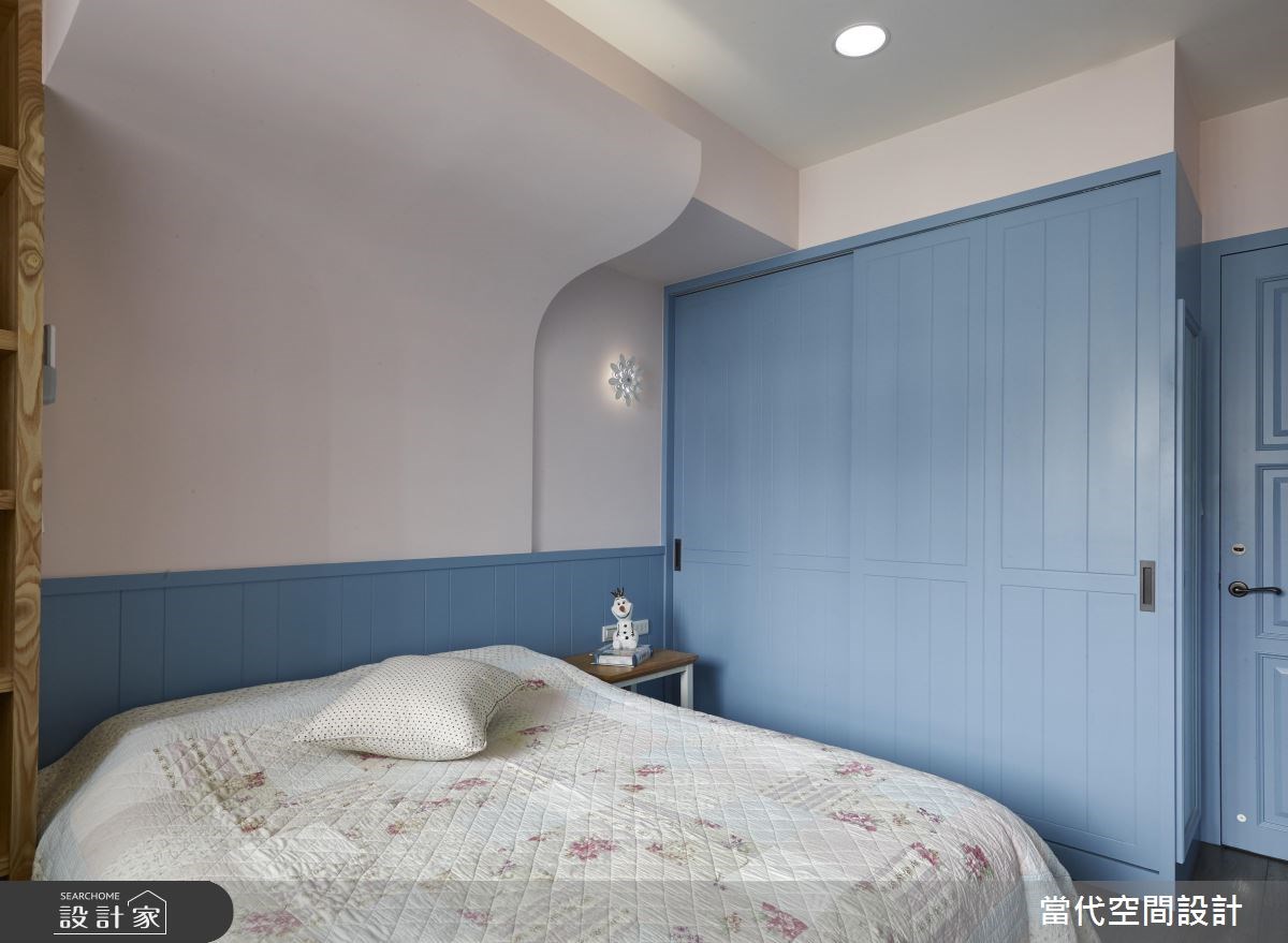 35坪新成屋(5年以下)＿鄉村風臥室案例圖片＿當代空間有限公司＿當代_23之19