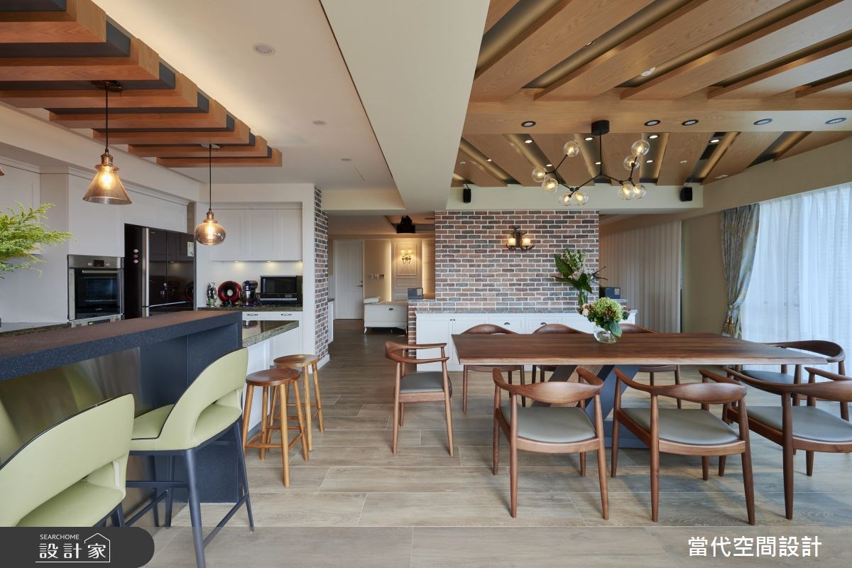 120坪中古屋(5~15年)＿美式風餐廳案例圖片＿當代空間有限公司＿當代_24之8