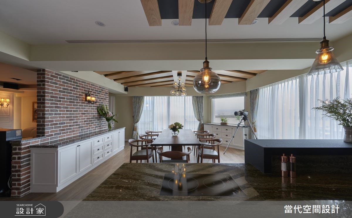 120坪中古屋(5~15年)＿美式風餐廳案例圖片＿當代空間有限公司＿當代_24之10