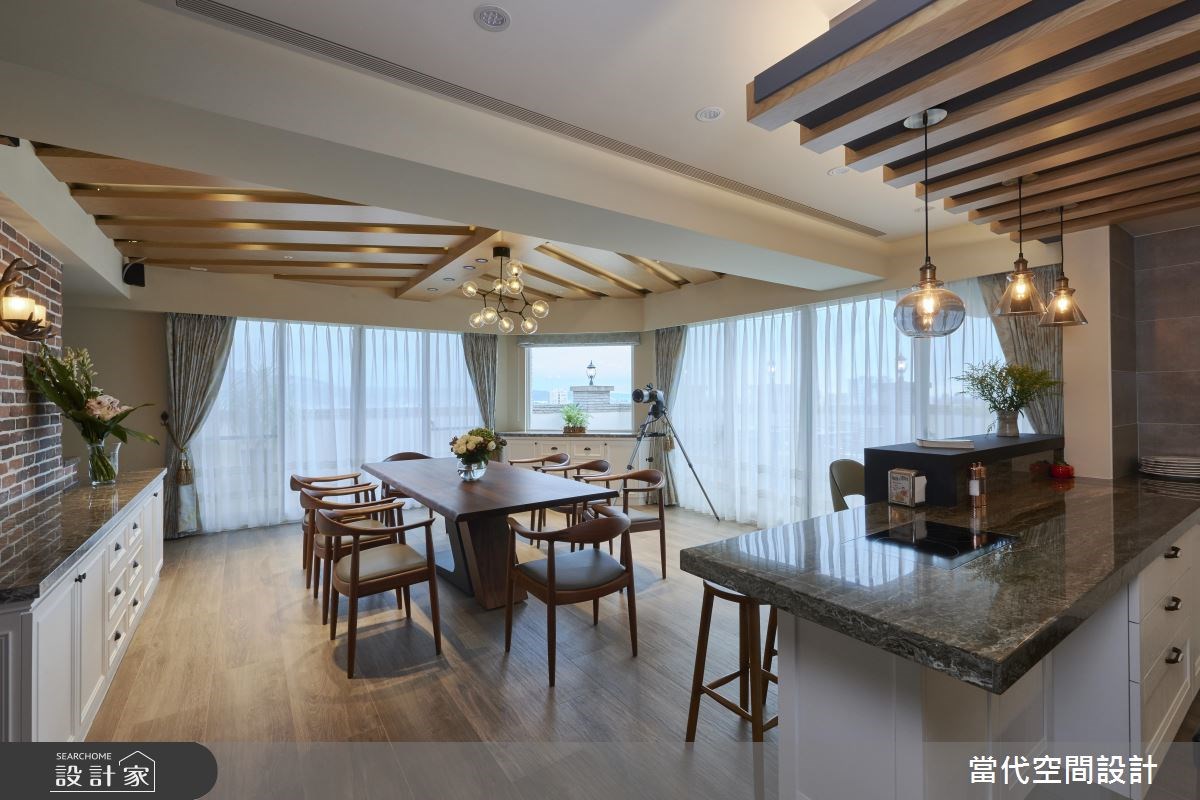 120坪中古屋(5~15年)＿美式風餐廳案例圖片＿當代空間有限公司＿當代_24之13