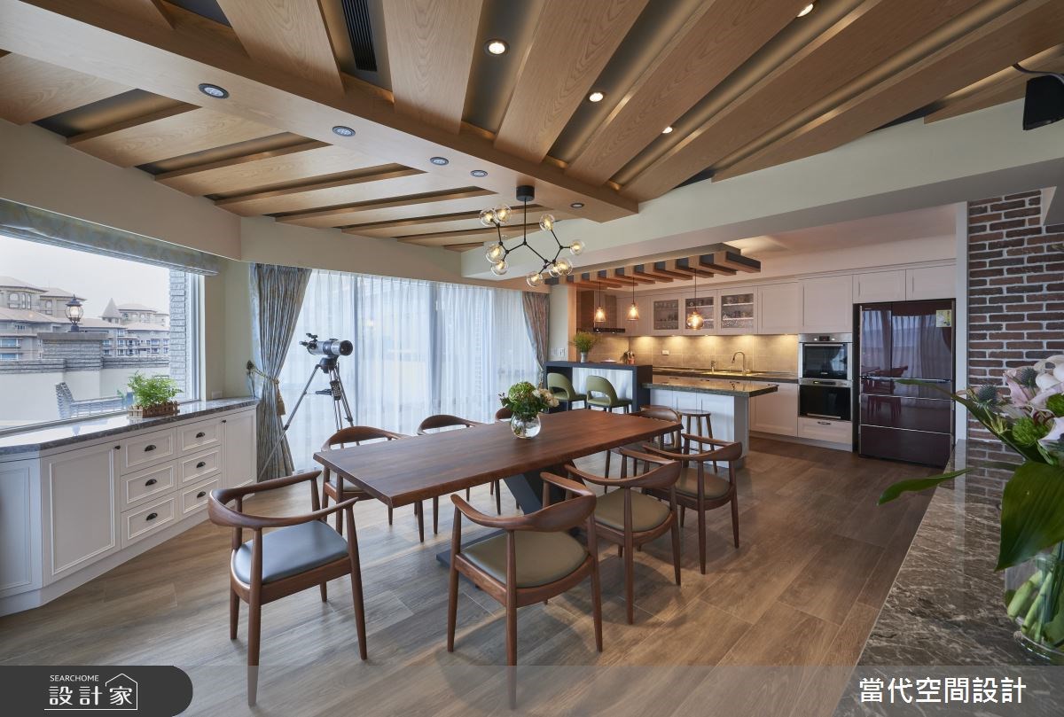120坪中古屋(5~15年)＿美式風餐廳案例圖片＿當代空間有限公司＿當代_24之14