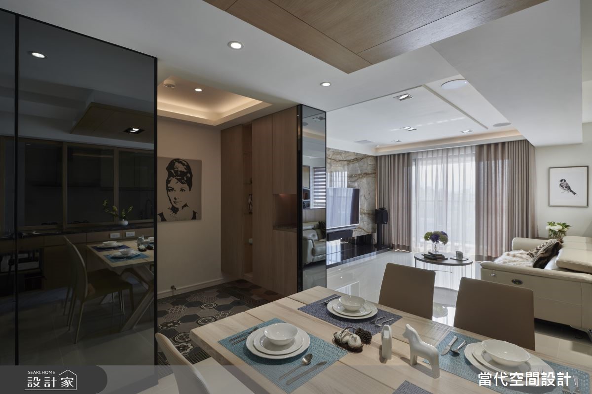 30坪新成屋(5年以下)＿混搭風餐廳案例圖片＿當代空間有限公司＿當代_26之6
