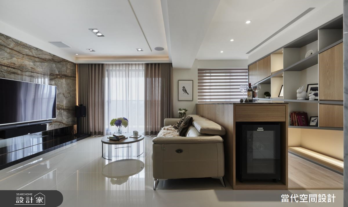 30坪新成屋(5年以下)＿混搭風客廳案例圖片＿當代空間有限公司＿當代_26之16