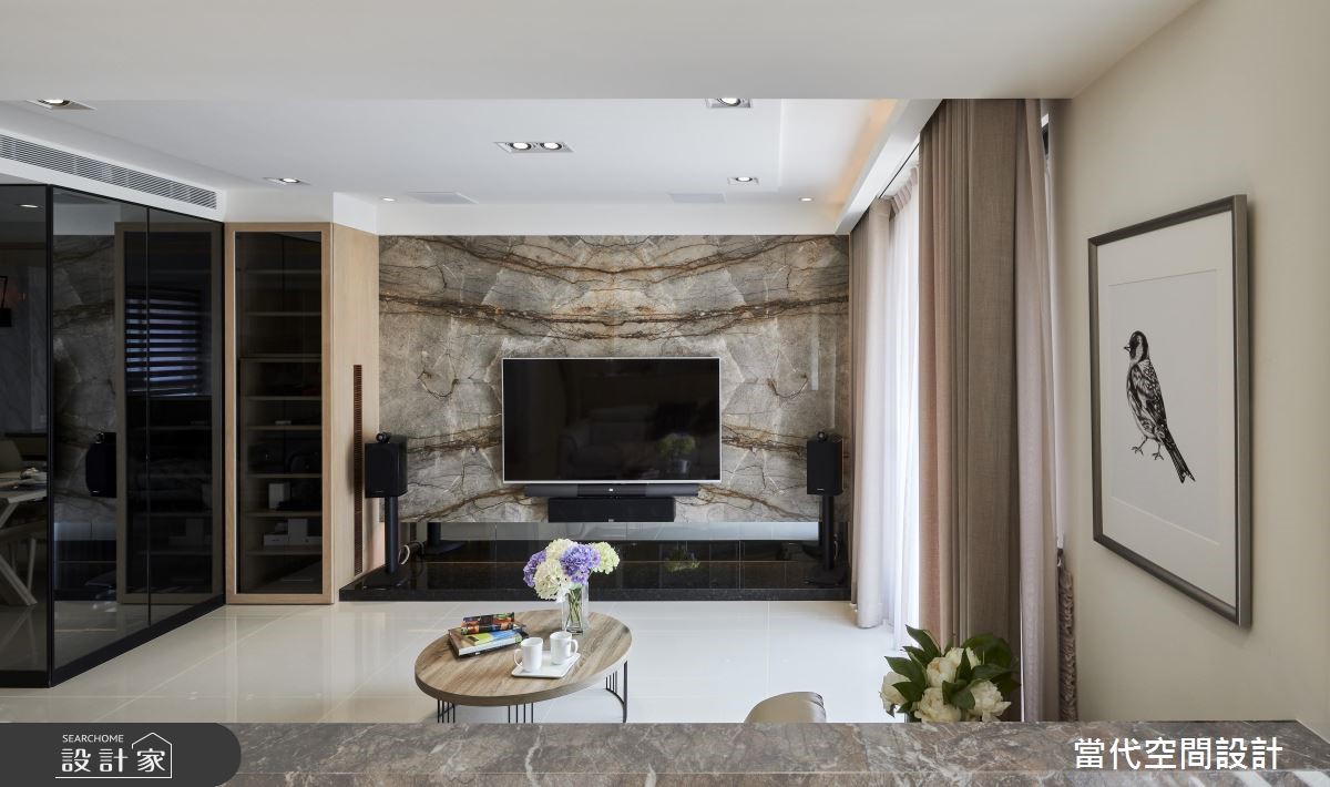 30坪新成屋(5年以下)＿混搭風客廳案例圖片＿當代空間有限公司＿當代_26之11