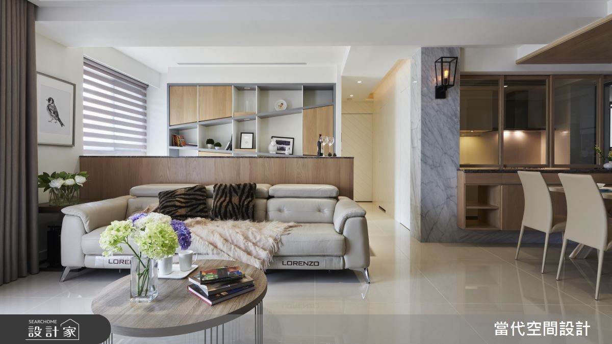 30坪新成屋(5年以下)＿混搭風客廳案例圖片＿當代空間有限公司＿當代_26之12