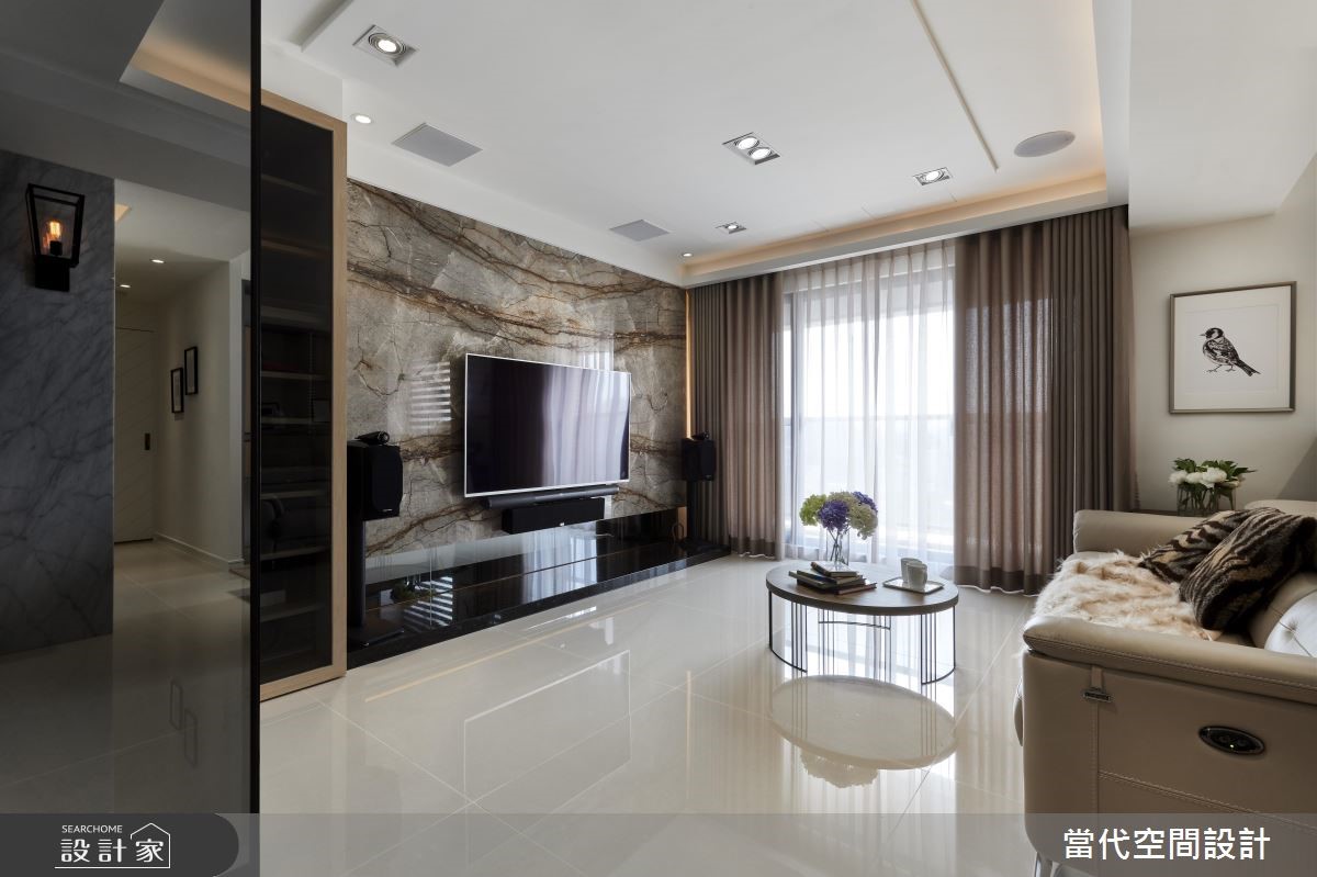 30坪新成屋(5年以下)＿混搭風客廳案例圖片＿當代空間有限公司＿當代_26之9