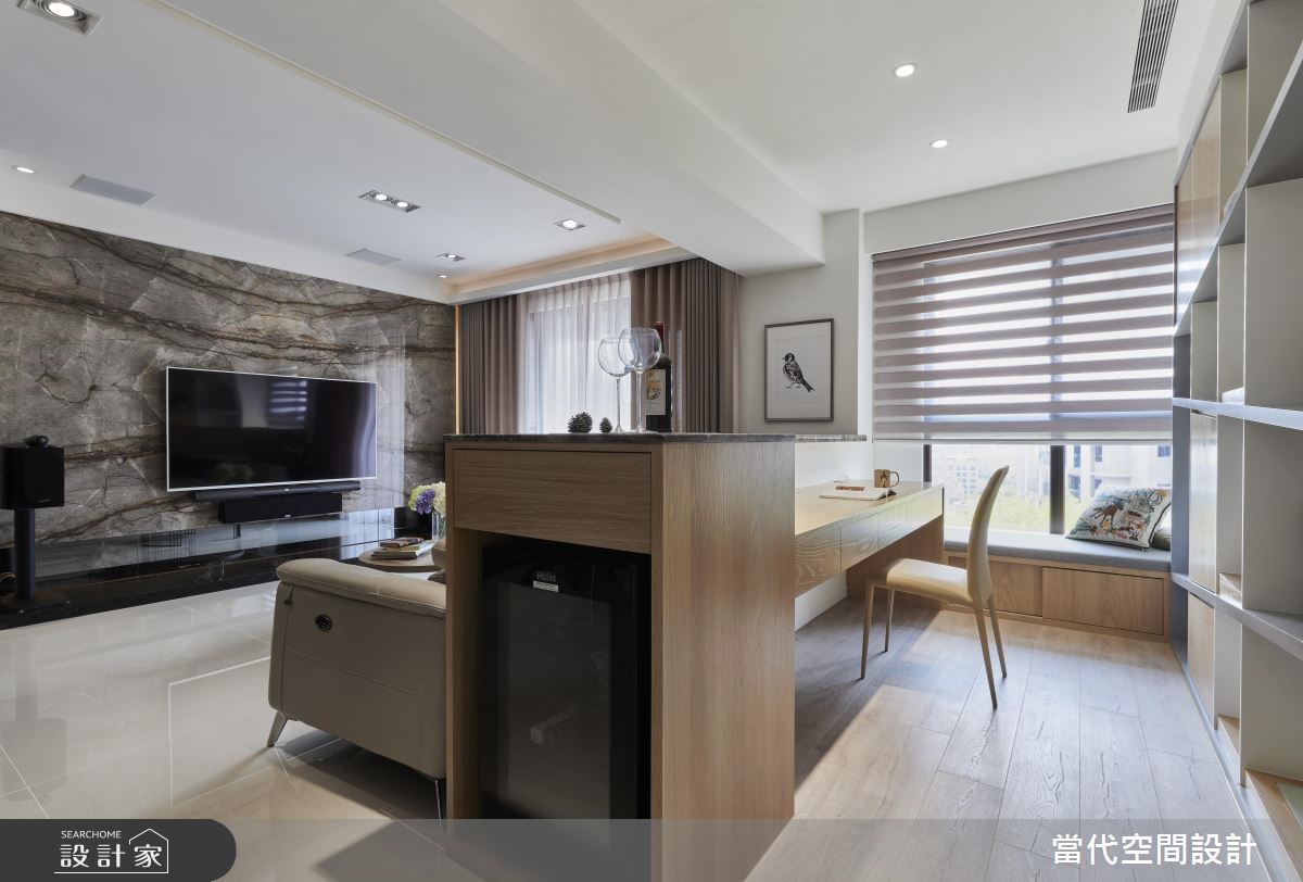 30坪新成屋(5年以下)＿混搭風書房案例圖片＿當代空間有限公司＿當代_26之17