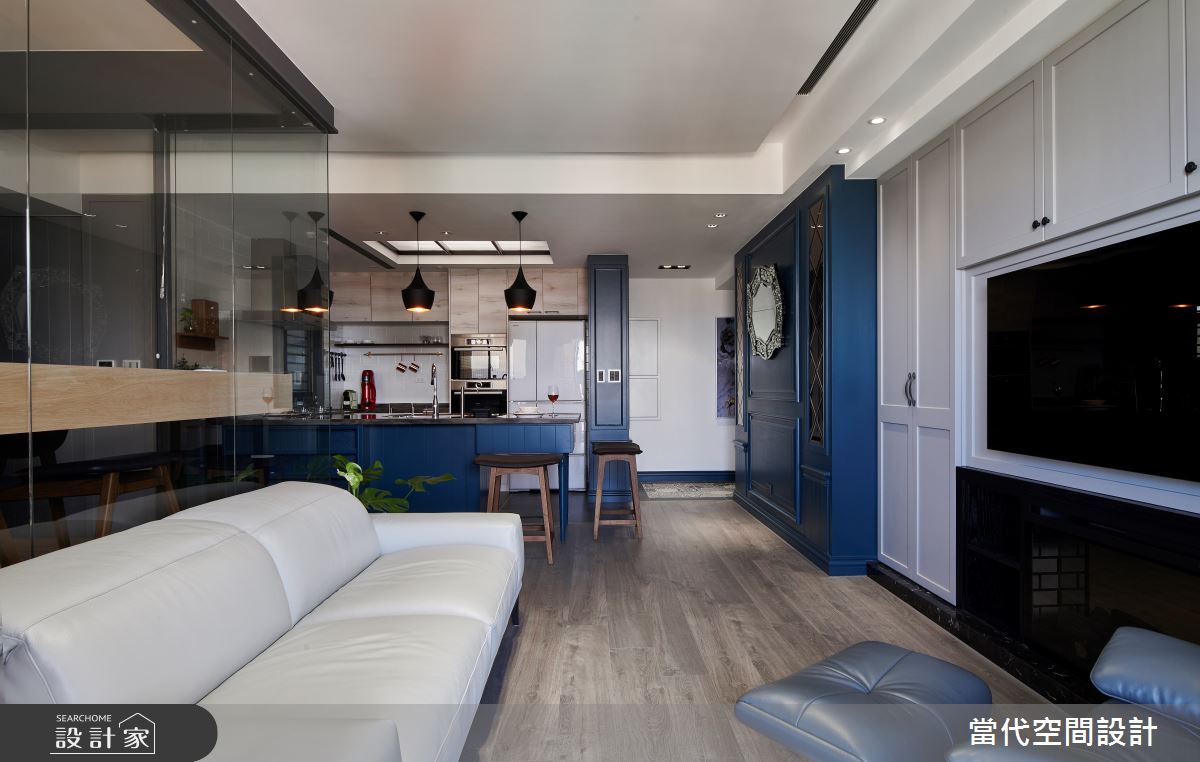 30坪新成屋(5年以下)＿美式風案例圖片＿當代空間有限公司＿當代_27之10