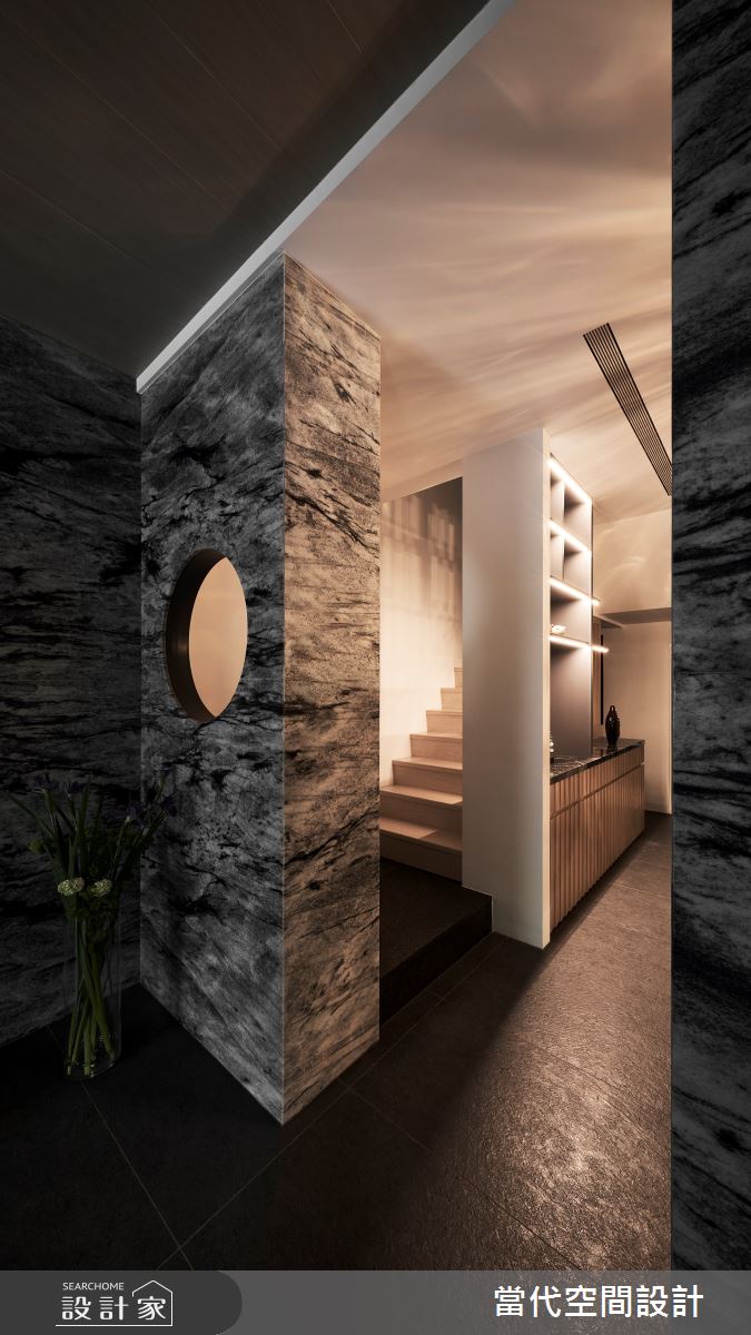 80坪中古屋(5~15年)＿人文禪風餐廳樓梯案例圖片＿當代空間有限公司＿當代_29之8
