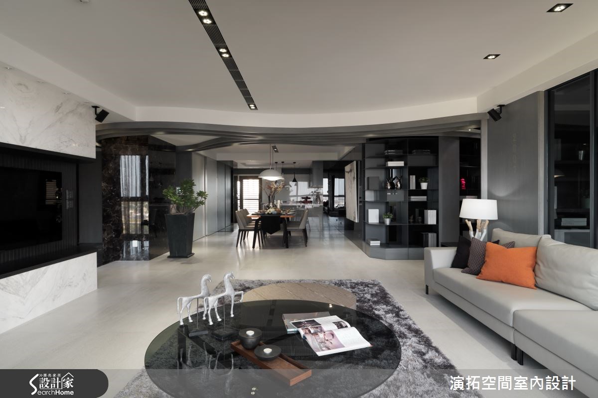 110坪新成屋(5年以下)＿現代風客廳案例圖片＿演拓空間室內設計＿演拓_66之13