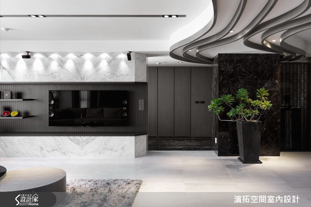 110坪新成屋(5年以下)＿現代風客廳案例圖片＿演拓空間室內設計＿演拓_66之16